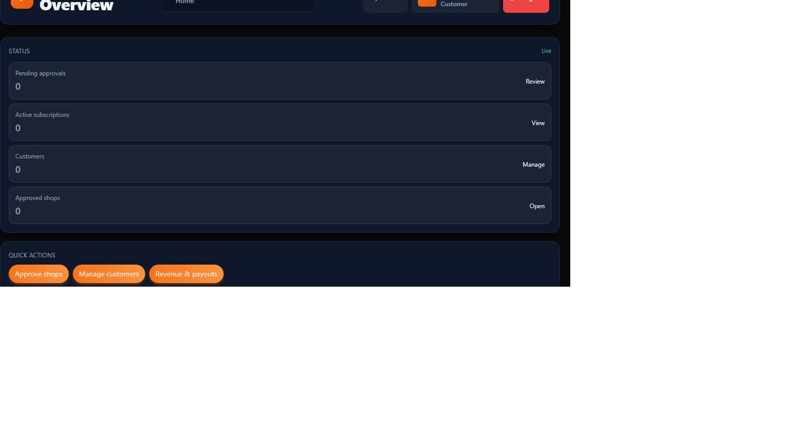 Live Feature Guide